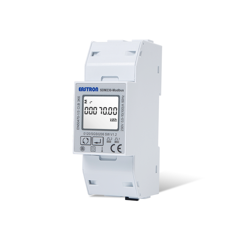 SDM230 Modbus MID 1 fase energiemeter 100A MID - Sdm230m5 - SDM230 Modbus