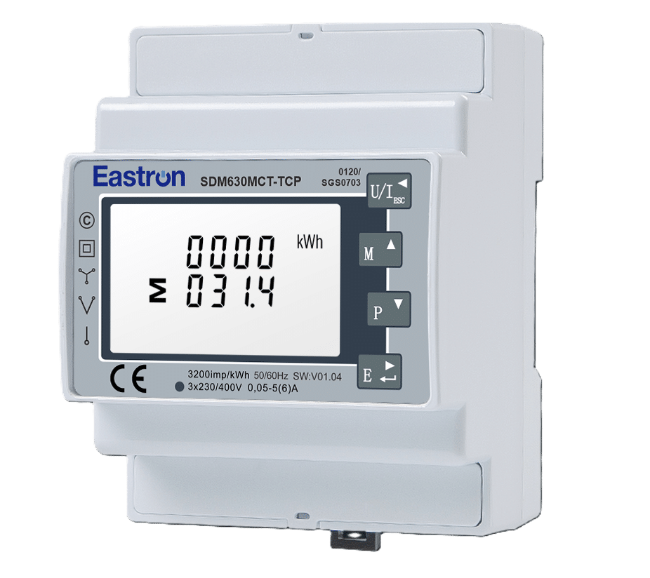 SDM630MCT TCP MID energiemeter. Moet i.c.m. stroomtrafo's (niet inclusief) - Sdm630mct tcp - SDM630MCT-TCP-MID